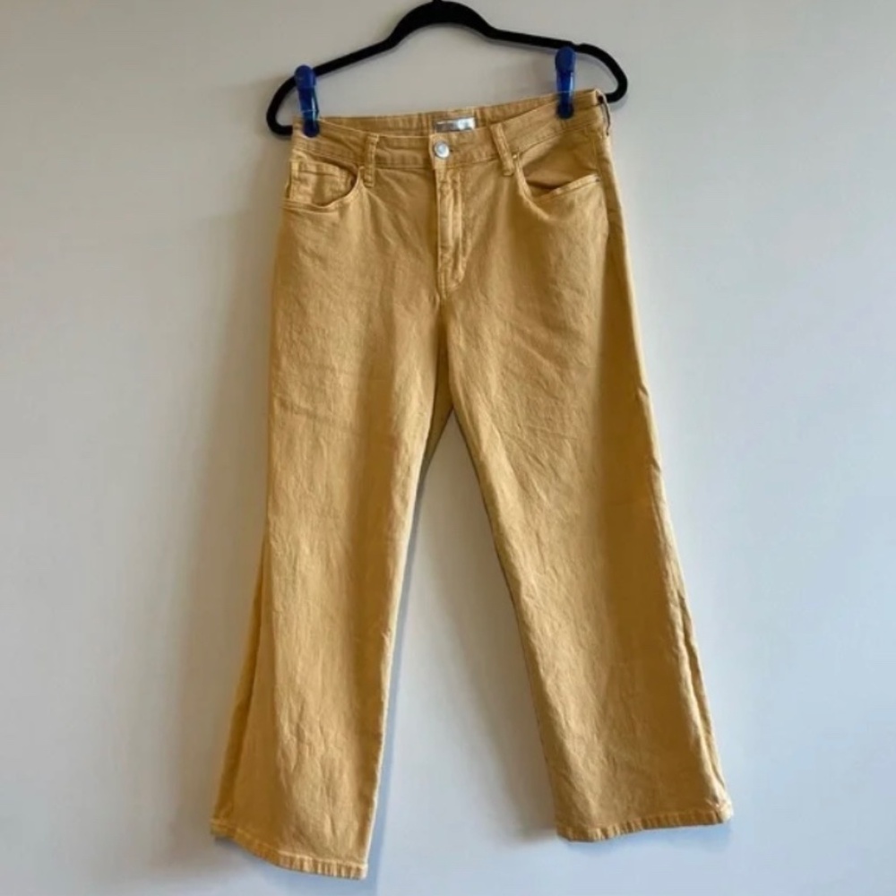 Kut From The Kloth Charlotte High Rise Culotte in Yellow